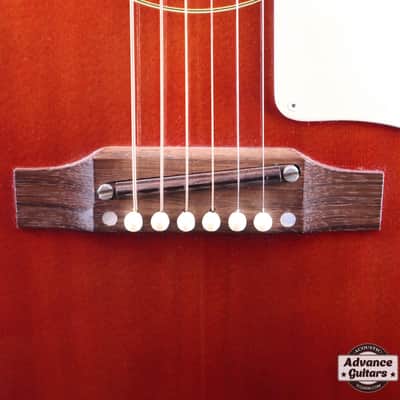 Gibson 1966 J-45 Cherry Red “BGN” Stamped image 13