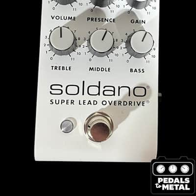 Soldano SLO Pedal 2022 - Present - White - X17579 image 2