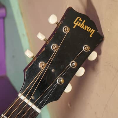 1959 Gibson LG-0 00-Size Acoustic Guitar (VIDEO! Fresh Work, Ready) image 3