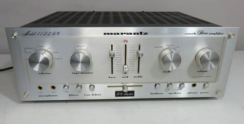 MARANTZ 1122DC INTEGRATED STEREO AMPLIFIER SERVICED FULLY RECAPPED image 1