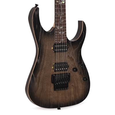 Ibanez RG8620AHAGF RG J. Custom Electric Guitar Anvil Gray Burst Flat (Serial #210001F2533829) image 1