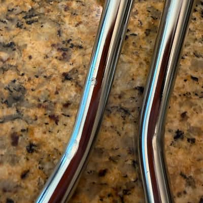 Ayotte Gull Wing Bass Drum Spurs 1998 VGC Chrome image 7