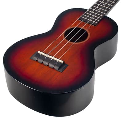 Mahalo MJ2-3TS Java Concert Ukulele 2026 - 3-Color Sunburst image 3