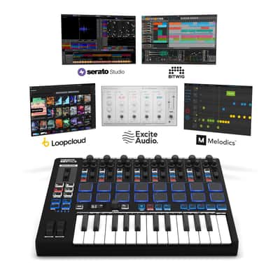 Reloop Keypad Pro 25-Key MIDI Controller 2025 - Present - Black image 6