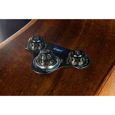 Lag TBW1TE-BRW | Travel Guitar w/ BlueWave. New with Full Warranty! image 8