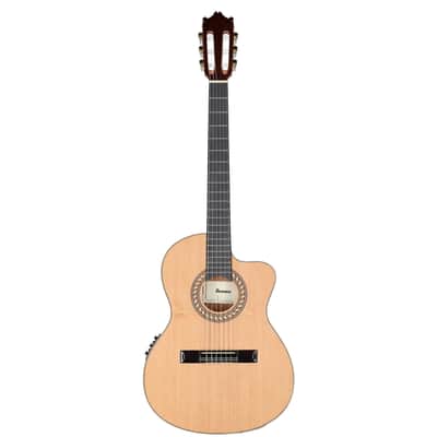 Ibanez GA34 Classical Acoustic-Electric Guitar, Natural High Gloss image 3