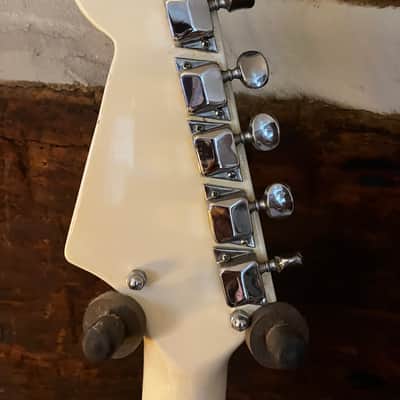 Funky Fujigen Gakki Pyramid Hollow Body  1960’s - Ivory image 7
