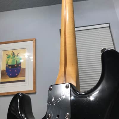 1987 USA Fender Stratocaster Standard Black image 8