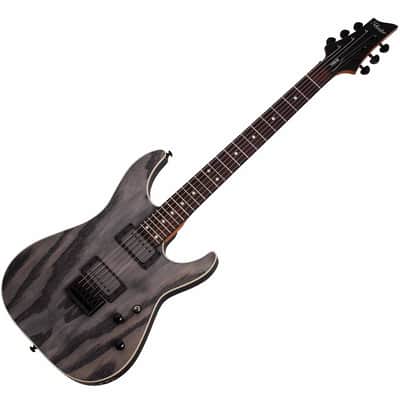 Schecter C-1 Standard Electric Guitar - Charcoal Satin image 3