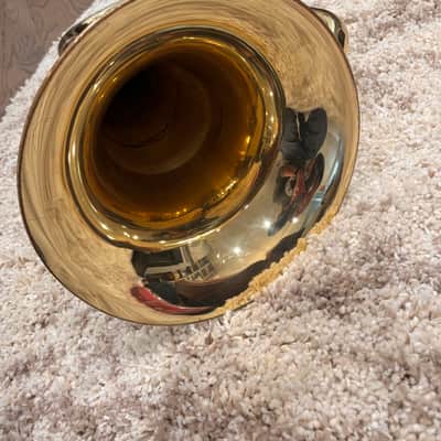 Yamaha YEP-201 Standard Euphonium 2010s - Lacquered Brass image 7
