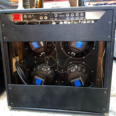 Fender Super Reverb 1966 - Black Face 117-220 Volts (Export Model) image 2