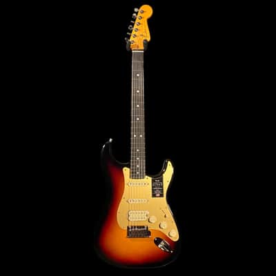 Fender American Ultra II Stratocaster HSS Electric Guitar - Ultraburst, Ebony Fingerboard image 3
