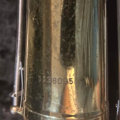 Selmer U.S.A. Baritone saxophone Late 60’s early 70’s - Brass and silver image 9
