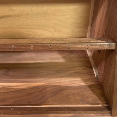 Synthesizers.com QCS44 Studio Cabinet - Walnut image 5