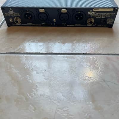 dbx 760X 2-Channel Microphone Preamplifier 1990s - Black image 2