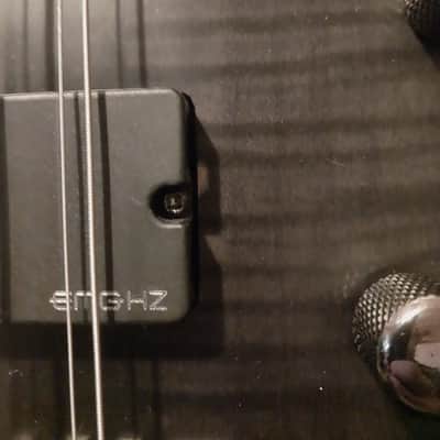 Schecter Stiletto Studio-8 Active 8-String Bass 2010s - See-Thru Black Satin image 6