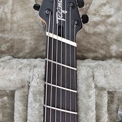 Tagima True Range 7-string Multiscale Black w/ Hard Case image 5