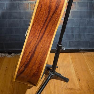 Antonio Tsai Dreadnought Acoustic Natural STUNNING Rose & Hummingbird Inlays image 9