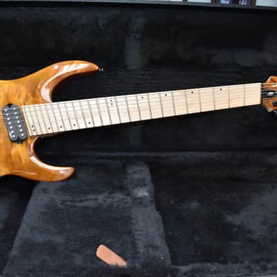 Legator Ninja 200 SE Fanned Fret 7 String 2016 - Walnut image 11