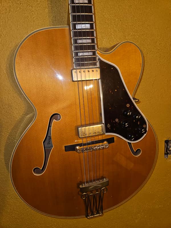 Ibanez 2461 Single Cutaway Laminated Archtop 1976 - 1977 - Natural image 1