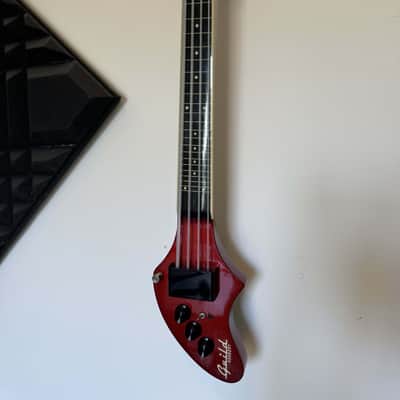 Guild Ashbory Bass 1980's - Red image 2