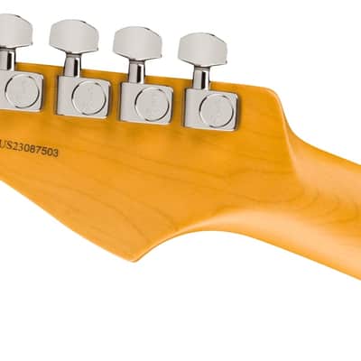 Fender American Professional II Stratocaster Thinline Electric Guitar, Rosewood Fingerboard, White Blonde w/ Deluxe Molded Case image 5