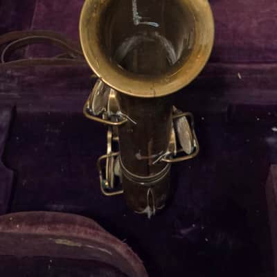 1921 C.G. Conn New Wonder C Melody Tenor Saxophone – Vintage Jazz Era Horn w/ Original Case image 11