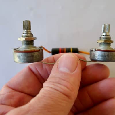 Vintage Gibson Les Paul Burst Harness, 1959, Bumblebee Caps, Pots, Switch, Jack, ES-335, 355 image 13