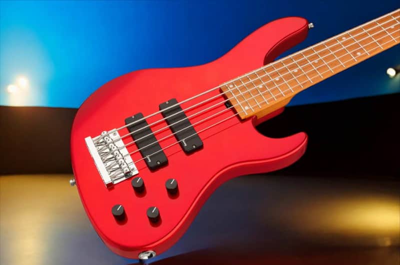 Sadowsky MetroExpress 5-String 24-Fret Modern Bass Roasted Maple Fingerboard 5-String Solid Candy Apple Red Metallic High Polish image 1