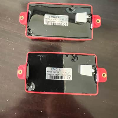EMG 81/85 set  (Red) 2020 - Red Matte image 3