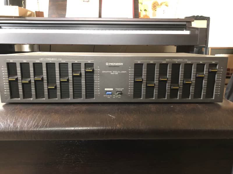EGALISEUR GRAPHIQUE " Pioneer Sg-05 " Graphic Equalizer EUR 59,50