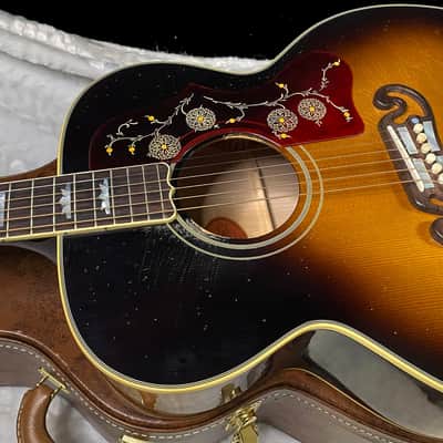 NEW! Gibson Acoustic 1957 SJ-200 Acoustic Guitar Murphy Lab Light Aged - Vintage Sunburst - Custom Shop - Authorized Dealer - 4.5 lbs G06824 image 6