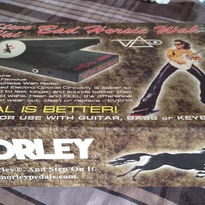 Morley VAI-1 Steve Vai Bad Horsie Wah image 9