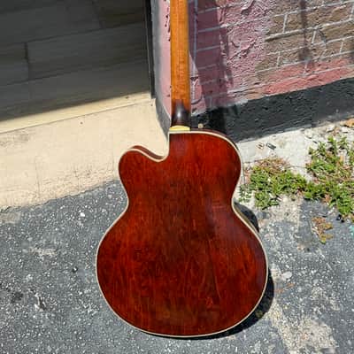Gretsch 6122 Country Gent 1960 - very early production beautiful Flamey Maple & the coolest factory F-Hole Inserts. image 5