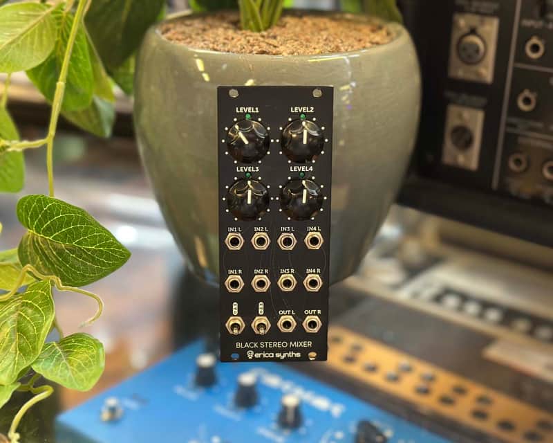 Erica Synths Black Stereo Mixer v3