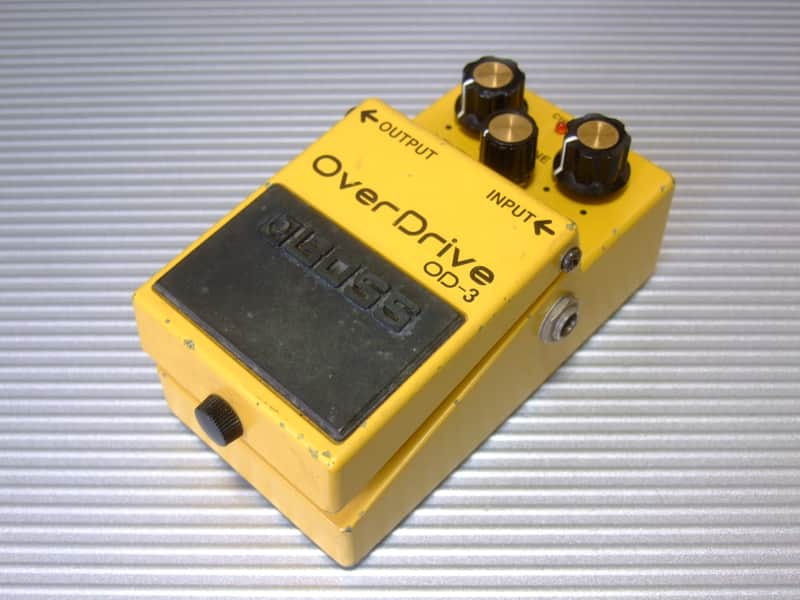 The First Month AUG 1997 Boss OD-3 OverDrive (Silver Label) 1997 - Present - Yellow image 1