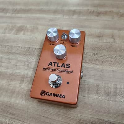 GAMMA Atlas Boosted Overdrive Guitar Effects Pedal - Orange image 4