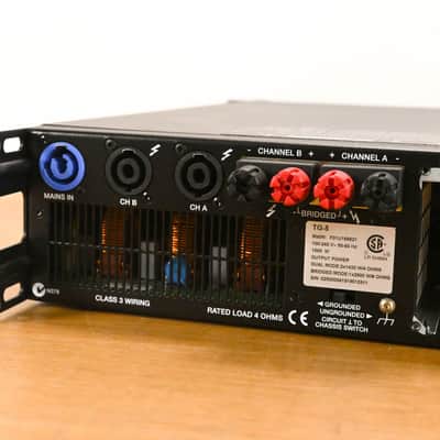 Electro-Voice (EV) TG-5 120V 2-Channel Tour Grade Power Amplifier CG01YB5 image 9
