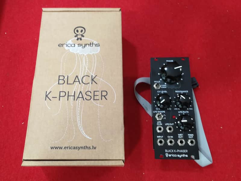Erica Synths Black K-Phaser 2021 - Black image 1