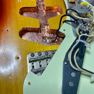 Fender Stratocaster in vintage Sunburst - Aged by MJT Guitars - Medium Relic. Premium Ash Body image 20