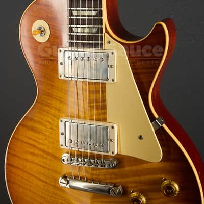 Gibson Custom Shop Tom Murphy Painted Murphy Lab 1959 Les Paul Standard Tom’s Reissue (COD 1286UG)  2022 - Tea Light Aged image 6