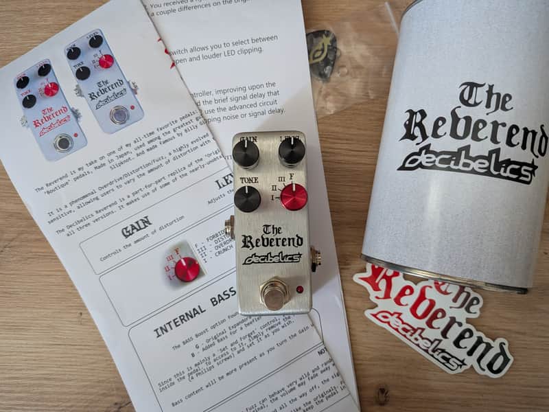 Decibelics The Reverend Overdrive 2025 Bild 1