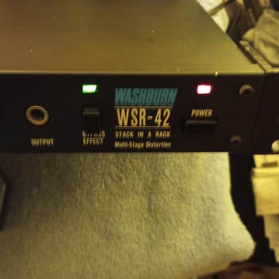[VGC/EXC] Vintage MIJ Washburn WSR-42 Stack in a Rack Multi Stage Analog Distortion 80s; Includes Original Box image 5
