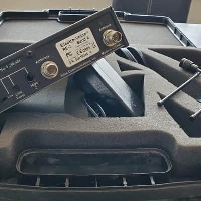 Electro-Voice polar choice Telex RE 2 wireless podium microphone mid-90s - black image 3