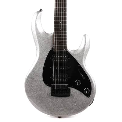 Ernie Ball Music Man Silhouette HSH Tremelo 2019 - Silver Sparkle