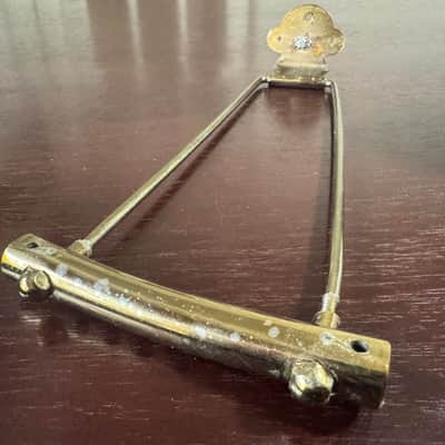 Gibson Vintage 1950's ES-295 ES-225 Gold Wrap Trapeze Tailpiece 1952 1953 1954 1955 1956 1957 1958 1959 image 6