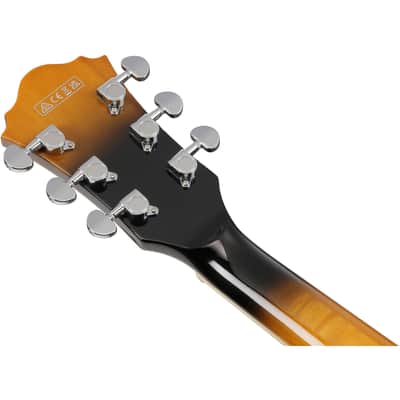 Ibanez AS7328 AS Artcore Baritone Electric Guitar - Tobacco Brown image 8