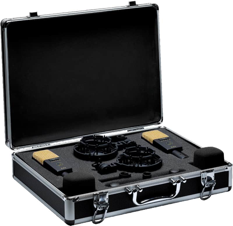 AKG C414/XLII-STEREO Stereo Set of Multi-Pattern Condenser Mics image 1