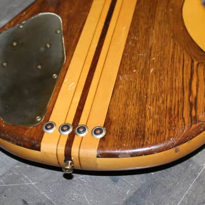 Greco GOB-1200  1978 Natural Four String Bass image 9