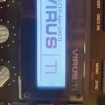 Access Virus TI Desktop Digital Synthesizer 2005 - Black image 3